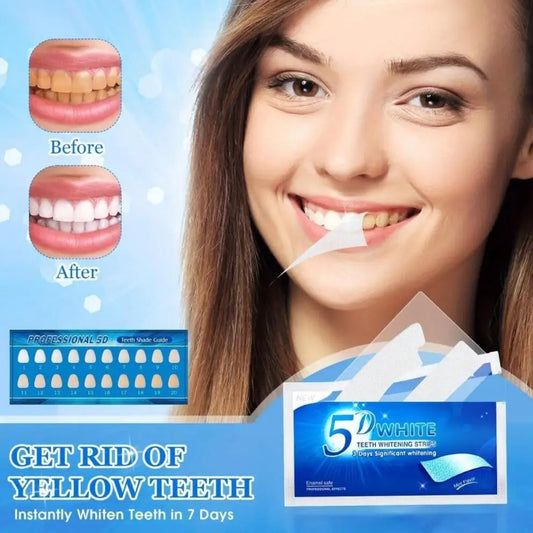 OralDex 5D Teeth Whitening Strips 14 Pack