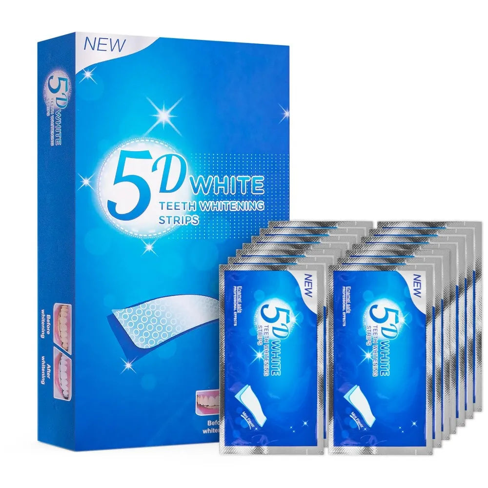 OralDex 5D Teeth Whitening Strips 14 Pack